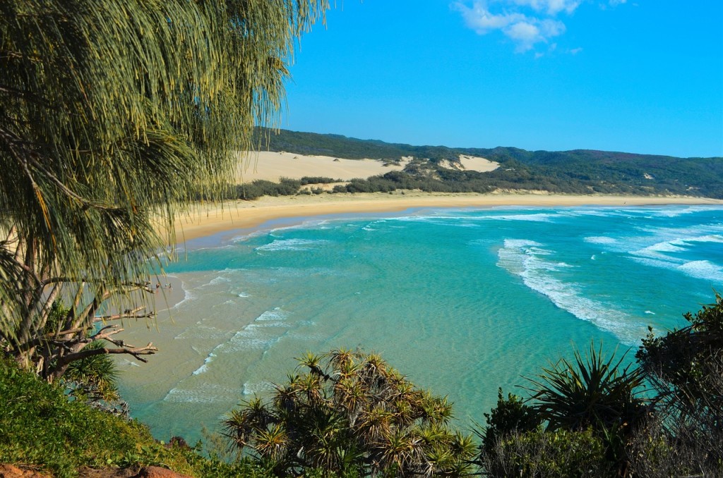 Fraser Island in Australia is definitely part of what would considered Scenic Oceania